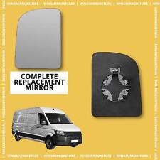 LHS Left side for VW Crafter 2017-2024 heated wing door mirror glass