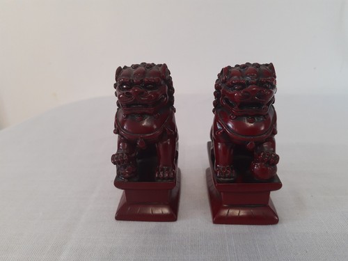 Pair chinese foo dog - chinese, fu