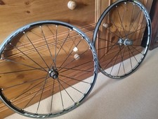 2 x damaged Mavic Ksyrium Elite 700c rear Road Bike Wheels, 11 Speed Shimano Hub