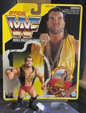WWF 1993 Hasbro Razor Ramon Series 7 Wrestling Action Figure with Card and Chain