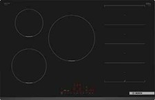 BOSCH Series 6 PXV831HC1E 80cm Electric Induction Hob - Black #60461207
