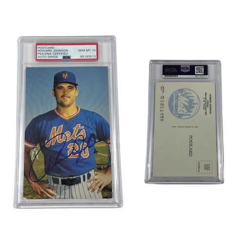 Howard johnson autographed - johnson,