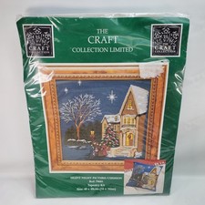 The Craft Collection Limited Silent Night Picture Cushion Front Tapestry Kit