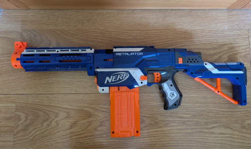 Nerf gun retaliator good - gun,