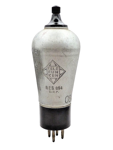 Historic radio tube - radio,