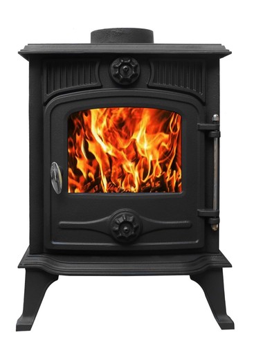 Cast iron log - cast, burner