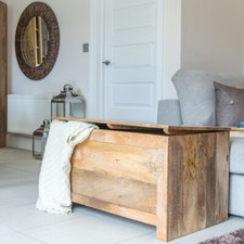 SOLID MANGO WOOD DAKOTA LIGHT