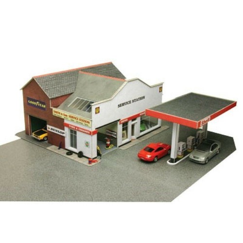 Service station ho card - oo/ho,
