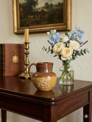 Antique royal doulton lambeth - antique,