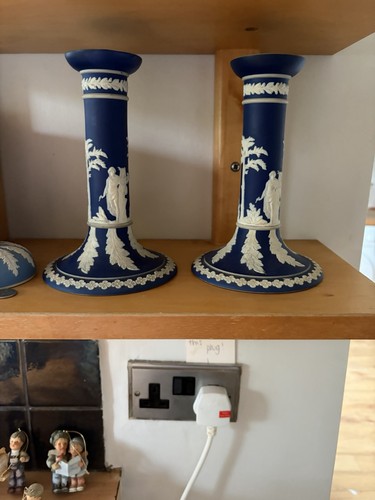 Vintage blue white - blue,