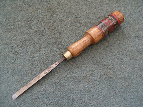 Wide firmer chisel - 1/4", by
