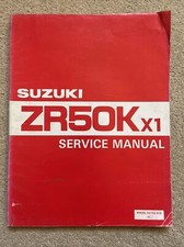 Suzuki ZR50Kx1 Service Manual