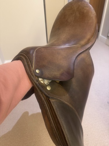 Stubben pony saddle brown - stubben, saddle.