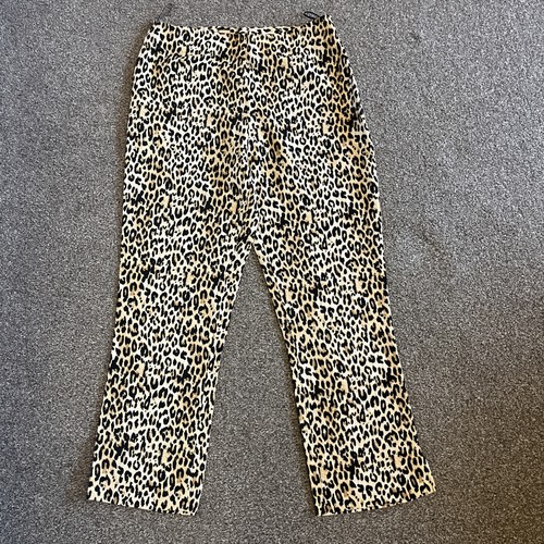 Zara cropped leopard - leopard, print