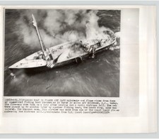 Fishing Boat SHANNON In Flames