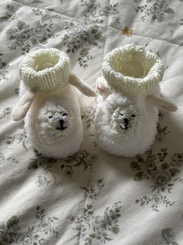 Baby bootees mary - bootees, had