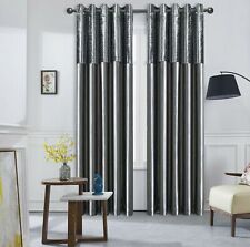 Crushed Velvet Band Curtains