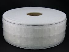 Curtain Header Heading Tape 3 Inch 75mm Wide Pencil Pleat Various Length 2m -50m