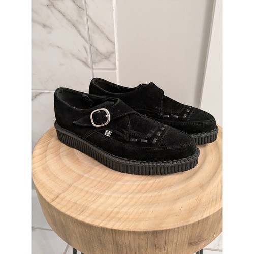 Nwot black suede - t.u.k., monk
