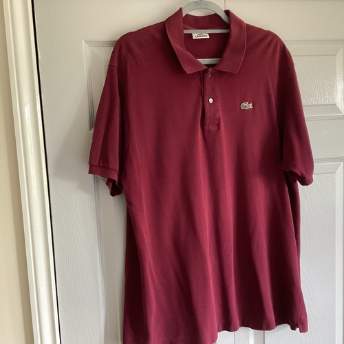 Lacoste maroon men - lacoste, polo