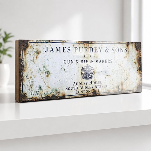 James purdey sons metal wood - purdey, &