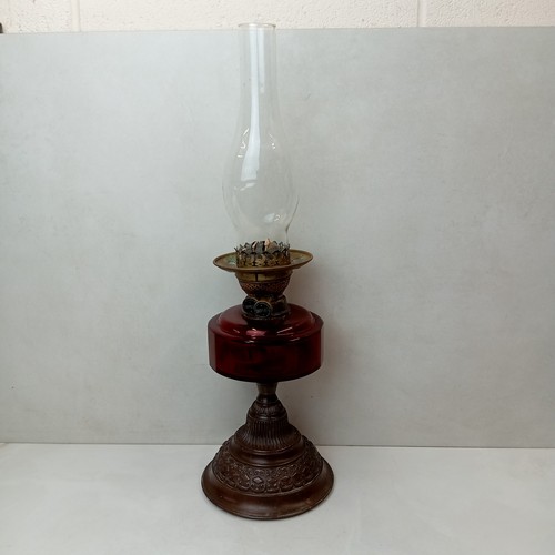 Antique brass cut - &,