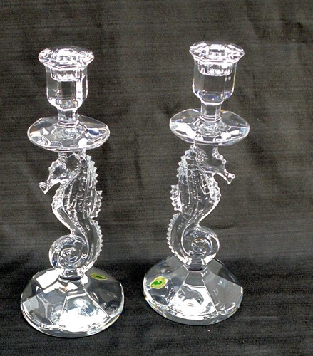 New waterford crystal - new, seahorse