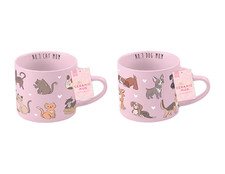 Number cat dog mum ceramic - 1,