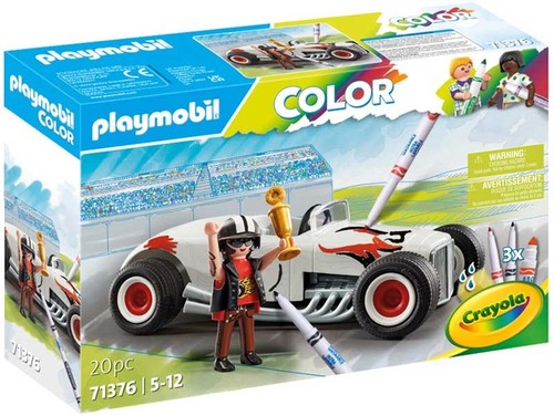 Playmobil color racing car - color:,