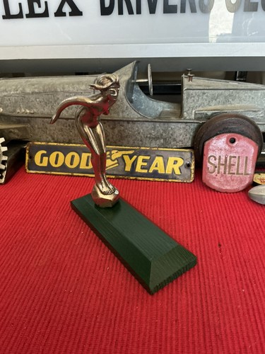 Vintage car mascot genuine - car,