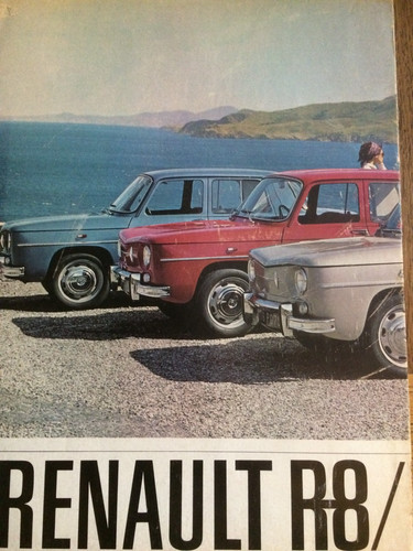 Original vintage car brochure - vintage,