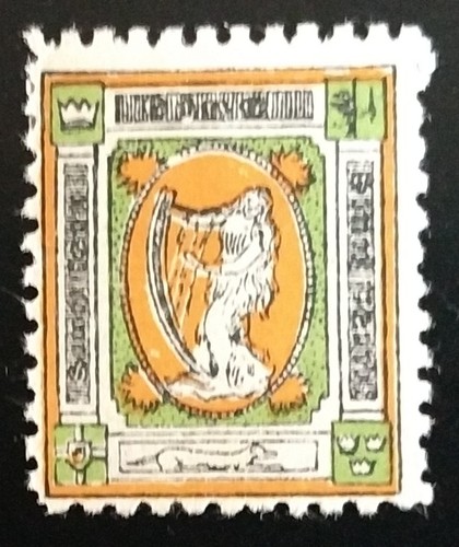 Ireland 1907 sinn fein - sinn, harp