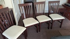 4 seater dining table and chairs used