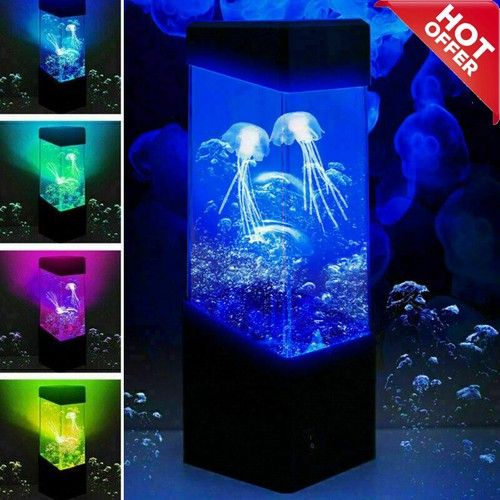 7led jellyfish lava - 7led, lamp