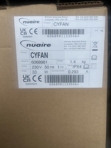 Nuaire cyfan extractor - extractor, |