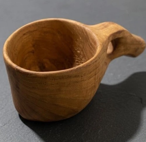 Hand carved chestnut wood - chestnut,