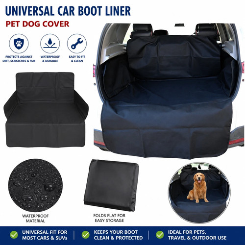 Waterproof car boot seat - car,