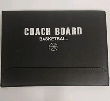 Basketball Coach Board Foldable Magnetic Tactics Pen Numbers Training Aid