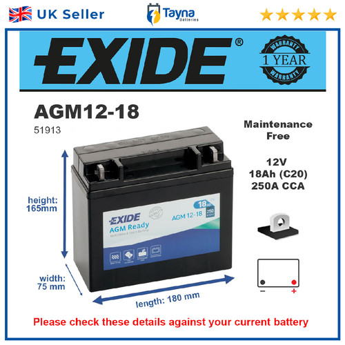 Agm motorcycle battery bike - battery,