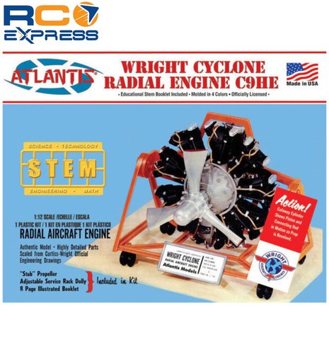 Atlantis models wright cyclone - models,