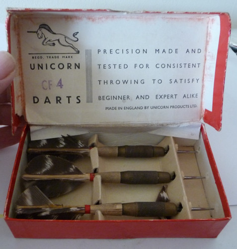 Vintage unicorn 17g darts rare - unicorn,