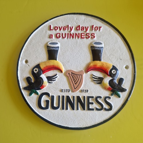 Guinness cast iron vintage - iron,