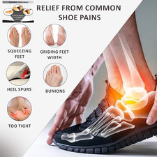 2 x LADIES WOMENS SHOE STRETCHERS TREE WOODEN SHAPER BUNION CORN SIZE 3-6