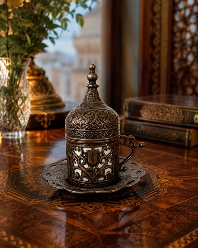 Antique bronze coffee - bronze,