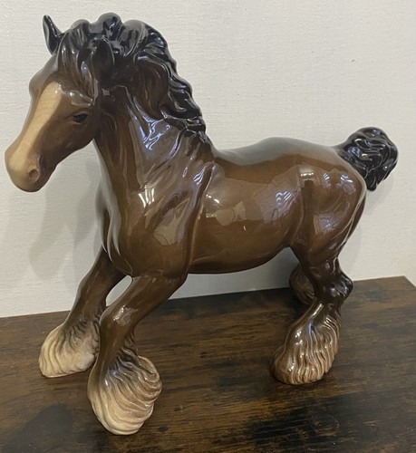 Beswick brown cantering shire - brown,