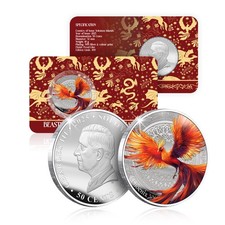 Mythical Creatures Phoenix Collectible BU Silver Coin 2025 Limited edition