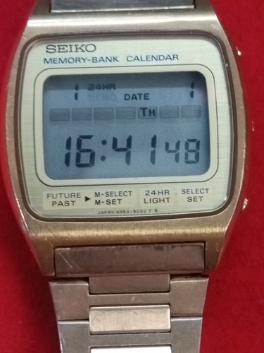 Seiko m354 5020 - m354, memory-bank