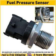 FOR OPEL VAUXHALL INSIGNIA A MK1 2.0 CDTI 2008 to 2017 FUEL RAIL PRESSURE SENSOR