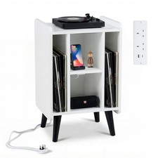 COSTWAY Record Player Stand