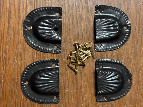 Trunk chest hardware 4 black - trunk, hardware-4